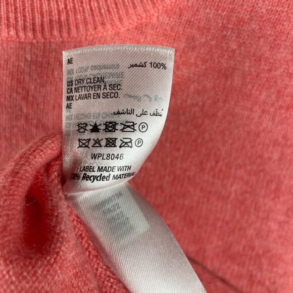 Club Room Cashmere Sweater Womens Size XXL Pink Work Office Capsule Minimal Soft - Picture 8 of 9
